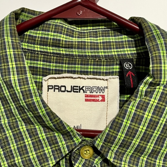 Green Button Up -  XL - Picture 2 of 4